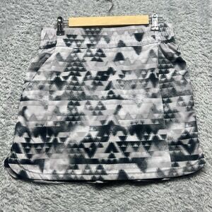 Columbia Skort Womens Small Black White Outdoor Running Hiking Running Gym